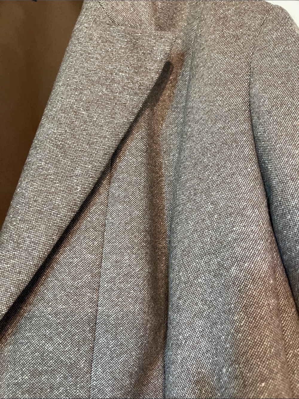 Lafayette 148 Women's Taupe Blazer Jacket - Picture 3 of 6